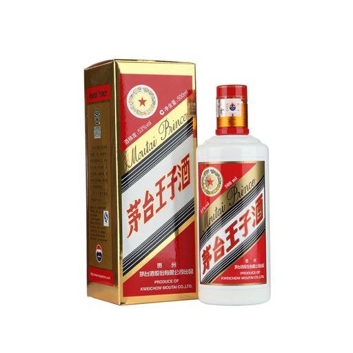 [501553/5A0367] AGUARDIENTE (53%) PRINCIPE *MOUTAI* 茅台王子酒 500ml/6