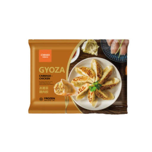 [200013] GYOZA POLLO REPOLLO CONGELADA -GW27 *CHIMEI* 奇美冻高丽菜鸡肉煎饺 660g/30u/12