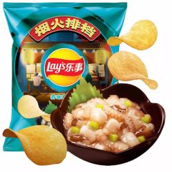 [5C0984] CHIP PULPO CON WASABI *LAYS* 乐事薯片芥末章鱼味 70g/22