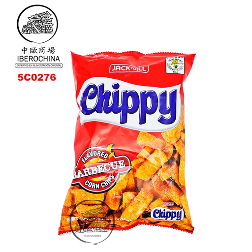 [5C0276] CHIPS SABOR BBQ*CHIPPY* 菲燒烤味薄片108G/50
