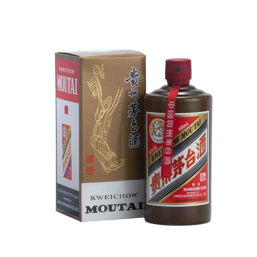[501556/5A0493] AGUARDIENTE (53%) SELECIONADO *MOUTAI* 茅台酒精品 500ml/6