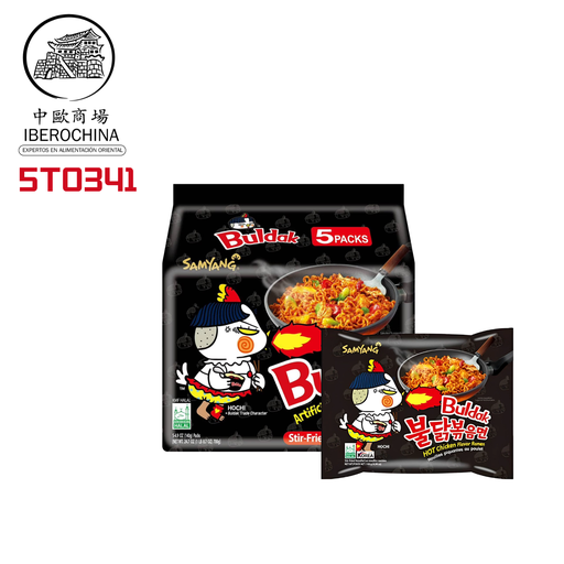 [5T0341] RAMEN BULDAK 5-PACK *SAMYANG* 三养火鸡面五连包 140g/5u/8