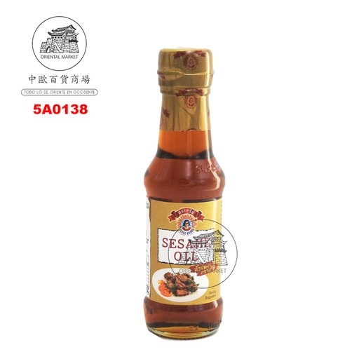 [5A0138] ACEITE SESAMO *SUREE* 素丽芝麻油 300ml/12