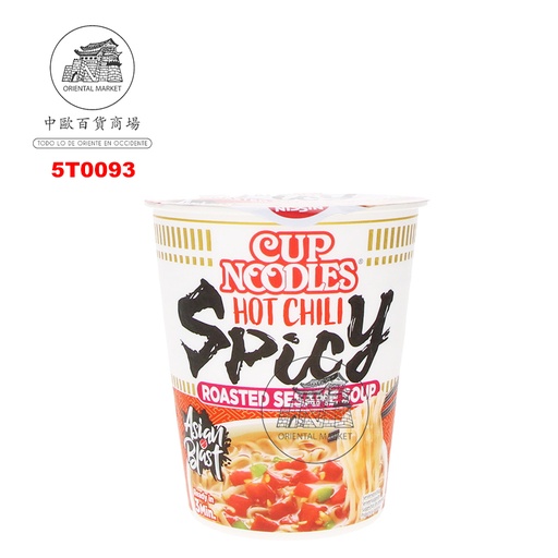 [501083/5T0093] RAMEN CUP CHILI *NISSIN* 香辣杯面 66g/8