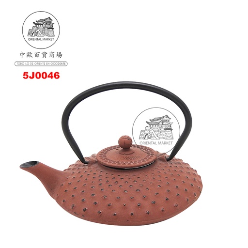 [5J0046] TETERA DE HIERRO *E LCUN* 带滤网铸铁壶 8u