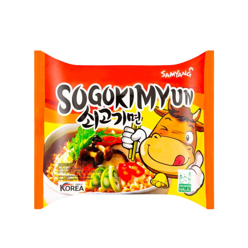 [501442/5T0787] RAMEN BULDAK TERNERA *SAMYANG* 三养香辣浓牛肉面 120g/20