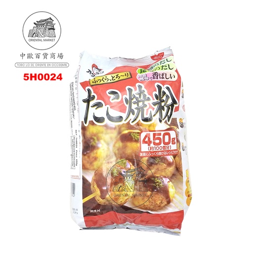 [502141/5H0024] HARINA TAKOYAKI *OTAFUKU* 多福章鱼烧粉 500g/10