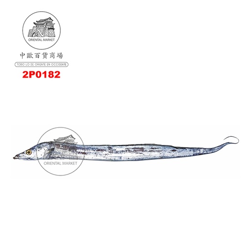[2P0182] PESCADO SABLE  *DINGLU* 鼎鹿冷冻带鱼 900g/10(150g-200g)