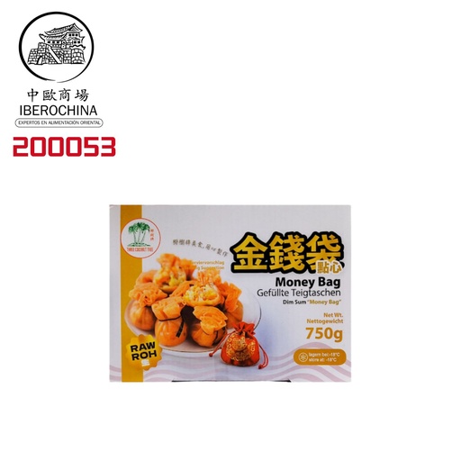 [200053] MONEDERO DE VERDURA *ASROPA* 金钱袋(生) 750g/12