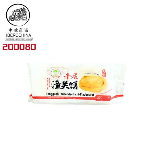 [200080] TORTITAS DE MIL CAPAS TONGUAN 千层潼关馍 600g/10