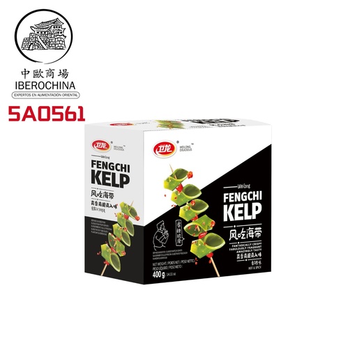 [5A0561] ALGA FENGCHI *WEILONG* 卫龙风吃海带 400G/18