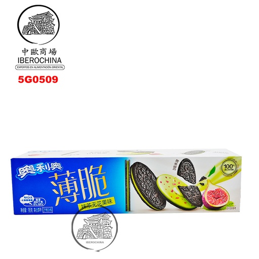 [5G0509] GALLETA MATCHA DELGADA*OREO* 奥利奥薄抹茶饼干 95g/24