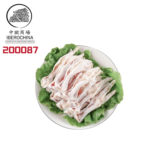 [200087] PATAS DE POLLO SIN HUESO 无骨鸡爪 1KG/10