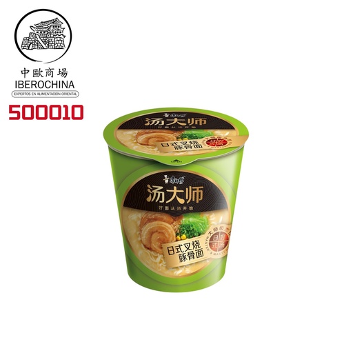 [500010] FIDEOS DE TONKOTSU *MASTER KONG* 康师傅日式叉烧豚骨面 81g/12