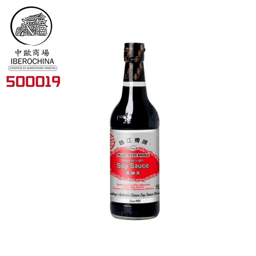 [500019] SALSA SOJA CLARA *PRB* 珠江桥牌生抽酱油 500ml/24