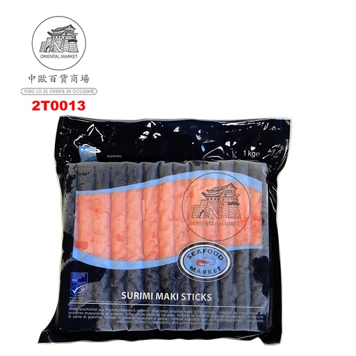 [2T0013] PALITOS DE MAR 冷冻蟹肉条 18cm/1kg/10