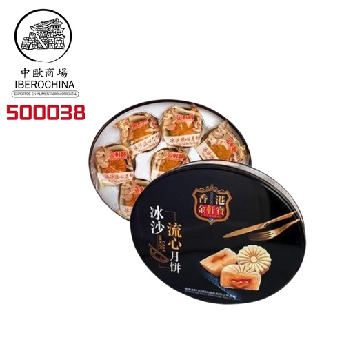 [500038] PASTEL LUNA MIXTO 金轩宝冰沙流心月饼礼盒480g/12