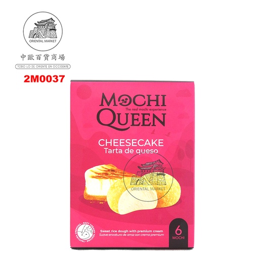 [2M0037] MOCHI DELUX TARTA QUESO CONGELADO *MOCHI QUEEN* 雪后臻选冻奶酪麻糬 192g/6u/10