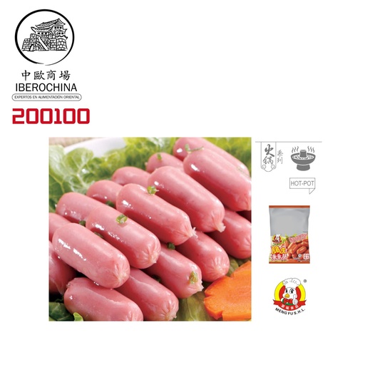 [200100] MINI SALCHICHAS DE POLLO *MENGFU* 蒙福亲亲肠大包 2,5kg/4