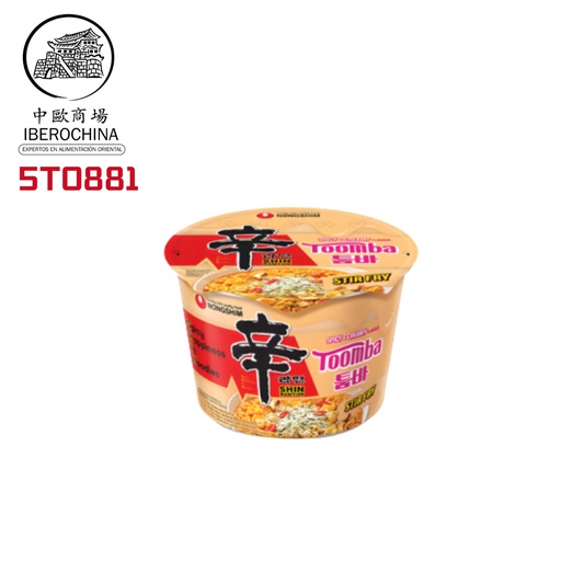[5T0881] NOODLE BOWL TOOMBA *NONGSHIM* 农心拓霸碗面 113g/12