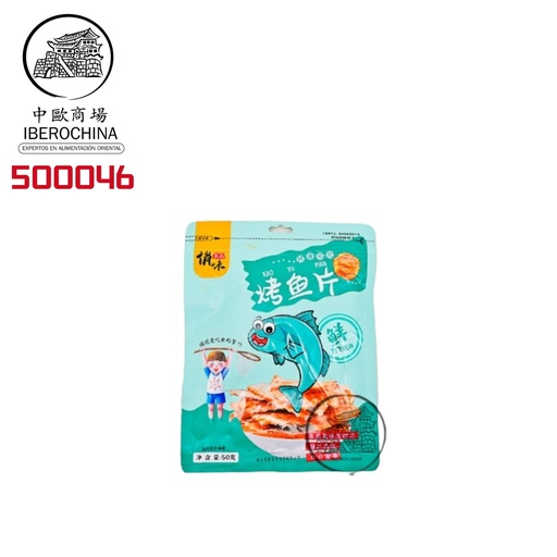 [500046] PESCADO A LA PARILLA 俏味烤鱼片 50G/10