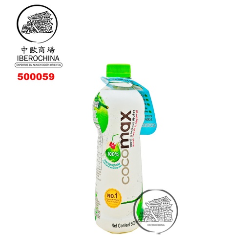 [500059] AGUA DE COCO 100% *COCOMAX* 纯椰青水 500ml/12