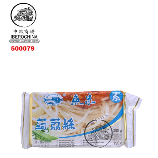 [500079] FIDEO KONNYAKU *YUQUAN* 鱼泉魔芋丝 380g/20