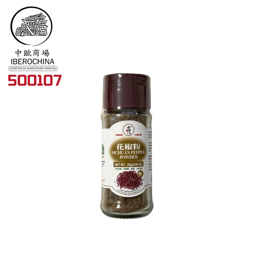 [500107] POLVO DE PIMIENTO SICHUAN *TYM* 太阳门 花椒粉 28g/24