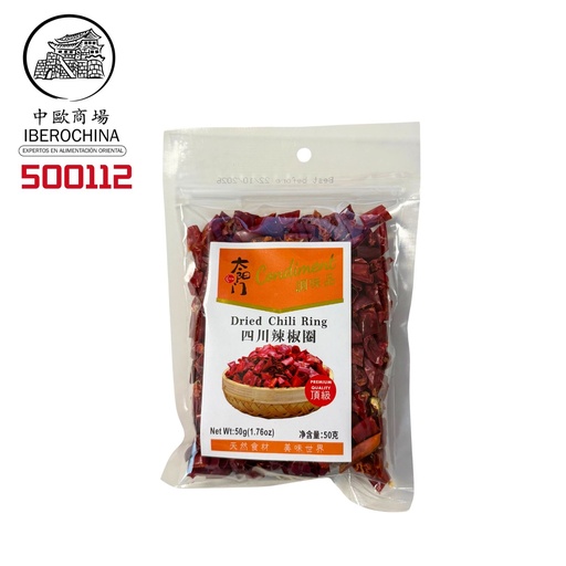 [500112] PIMIENTO EN AROS *TYM* 太阳门 辣椒圈 50g/30