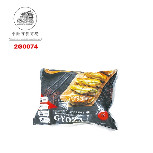 [2G0074] GYOZA POLLO CONGELADA *SUSHI KING* 寿司王冻鸡肉煎饺 30u/600g/10