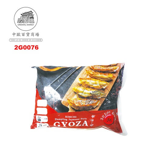 [2G0076] GYOZA KIMCHI CONGELADA *SUSHI KING* 寿司王冻泡菜煎饺 30u/600g/10