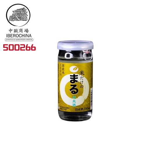 [500266] SAKE MARU JUNMAI (13.5%) *HAKUTUSRU* 白鹤丸纯米清酒200ML/5u/6
