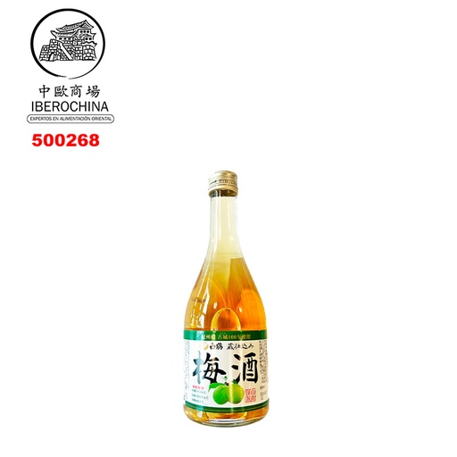[500268] SAKE CIRUELA (13.5%) *HAKUTSURU* 白鹤梅子味清酒 500ML/6