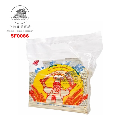 [5F0086] TALLARIN SANTON AMARILLO(AMARILLO) *SIX FORTUNE* 六福山东黄拉面 2.27kg/10