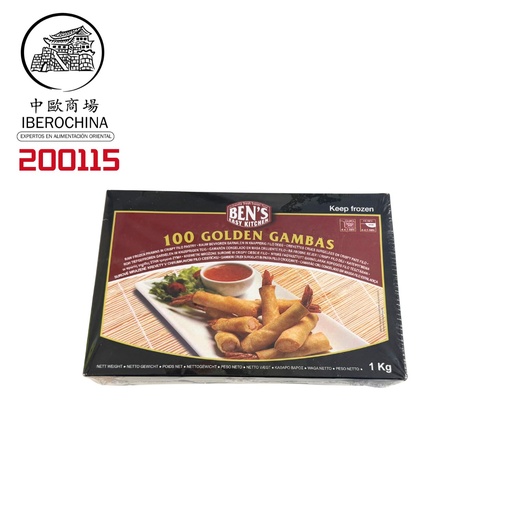 [200115] ROLLO DE PRIMAVERA DE GAMBAS *BML* 虾春卷 1kg/10