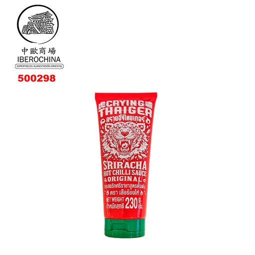 [500298] SALSA SRIRACHA TUBO *CRYING TIGER* 是拉差酱（软管装）230G/24