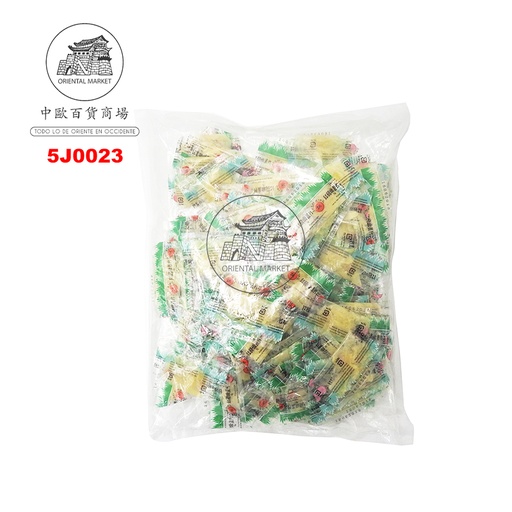 [5J0023] JENGIBRE BLANCO GARI MONODOSIS *SUSHI KING* 寿司王白醋姜片单包装 5g/100u/10