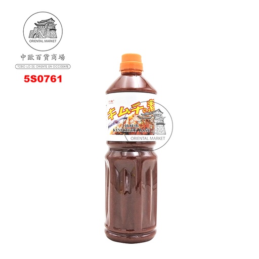 [5S0761] SALSA KIMCHI  铃鹿牌泡菜辣酱 1L/12