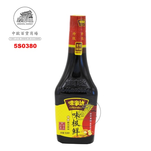 [5S0380] SALSA SOJA *MASTER* 味事达味极鲜酱油 760ml/12