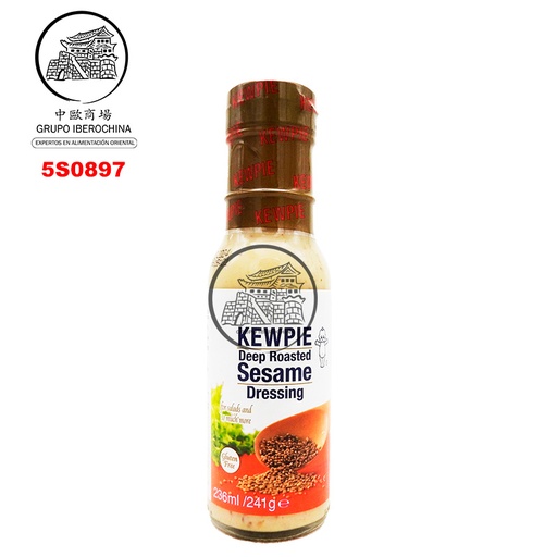 [5S0897] SALSA GOMA DRESSING *KEWPIE* 烤芝麻酱 236ml/12