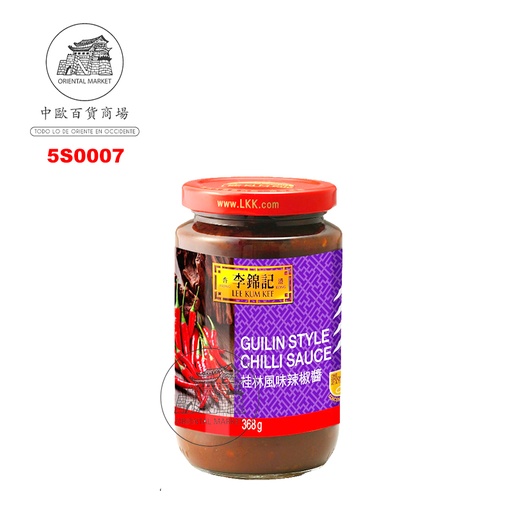 [501255/5S0007] SALSA PICANTE GUILIN *LKK* 李锦记桂林辣椒酱 368g/12