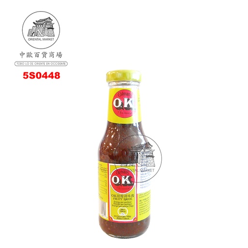 [501182/5S0448] SALSA FRUIT *OK SAUCE* 英国酱 335g/12