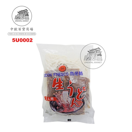 [5U0002] UDON FRESCO TERNERA *SK* 牛肉味乌冬面 700g/12