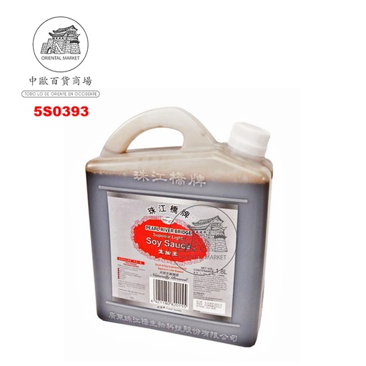 [5S0393] SALSA SOJA CLARA *PRB* 珠江桥牌生抽王 1.8L/12