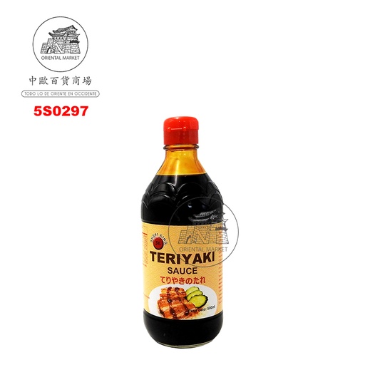 [502650/5S0297] SALSA TERIYAKI *SUSHI KING* 寿司王日式照烧酱 500ml/12