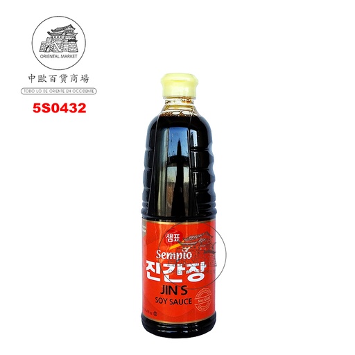 [5S0432] SALSA SOJA *SEMPIO* 韩国特级酱油 860ml/12