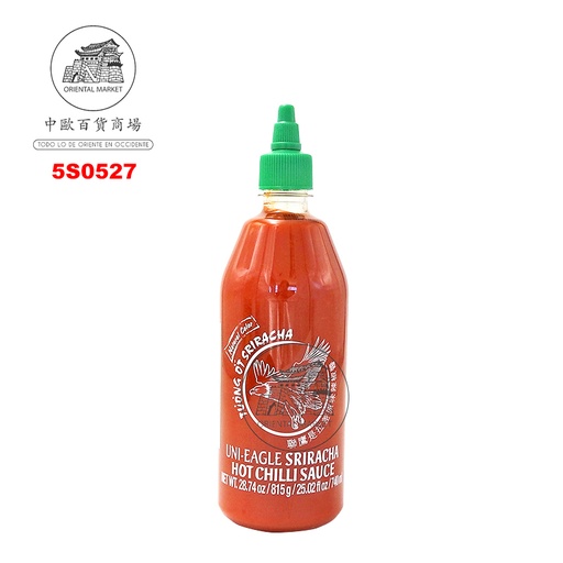 [5S0527] SALSA SRIRACHA *UNI-EAGLE* 联鹰是辣差酱 815g/12