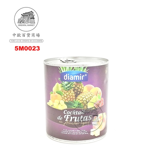 [5M0023] COCKTAIL DE FRUTAS *DIAMIR* 什锦水果 840g/12