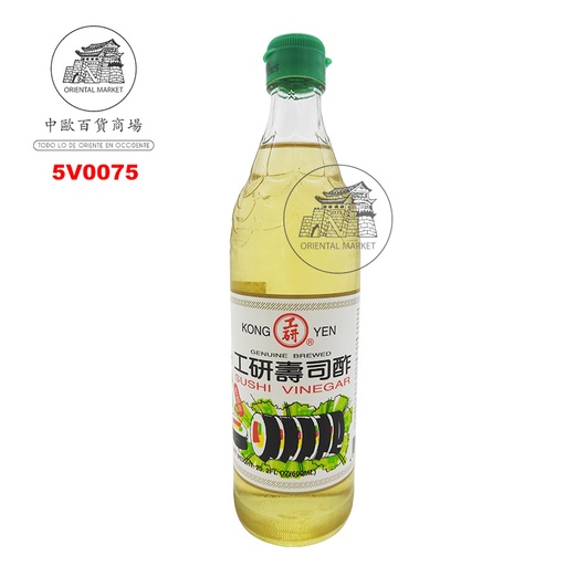 [5V0075] VINAGRE SUSHI *KONGYEN* 工研寿司醋 600ml/12