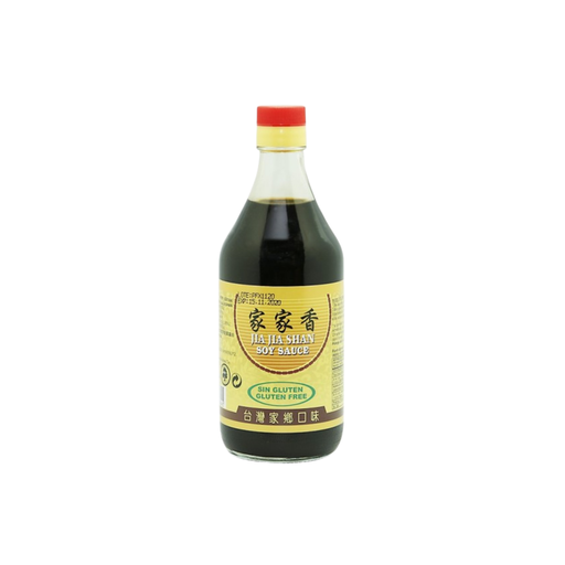 [502619/5S0384] SALSA SOJA SIN GLUTEN *JIAJIASHAN* 家家香无麸质酱油 500ml/12